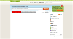Desktop Screenshot of popscreen.com